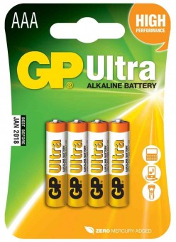 Батарейка GP Ultra GP24AU-2UE4 LR03 BL4
