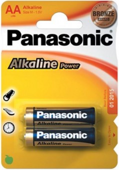 Батарейка Panasonic Alkaline Power LR6APB/2BP RU LR6 BL2