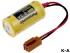 Батарейка литиевая Panasonic BR-2/3A коннектор JAE (2/3A 3V) 
