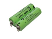 Аккумулятор CLM-2418 Moser 2* AA 2,4 В, 1800 мАч, Размер: (14*500 мм), Ni-MH, для машинок Moser