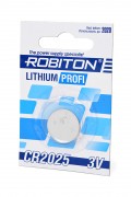 Батарейка ROBITON PROFI R-CR2025-BL1 CR2025 BL1
