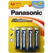 Батарейка Panasonic Alkaline Power LR6APB/6BP 4+2F LR6 4+2 шт BL6