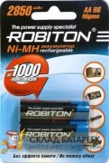 Аккумулятор Robiton 2850 MH AA BL2
