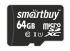 Карта памяти microSD Smartbuy 64GB Class10 UHS-I (U1) 10 МБ/сек с адаптером