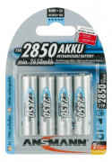 Аккумулятор ANSMANN 2850 AA Professional 5035212 BL4, упаковка 4 шт.