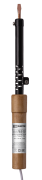Паяльник ПД-40, ЭПСН, мощность 40 Вт, 230 В, деревянная ручка, плоское жало, "Гранит" TDM