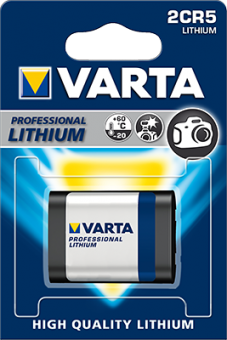 Батарейка VARTA PROFESSIONAL LITHIUM 6203 2CR5 (6203) BL1