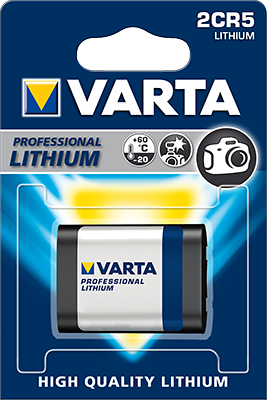 Батарейка VARTA PROFESSIONAL LITHIUM 6203 2CR5 (6203) BL1