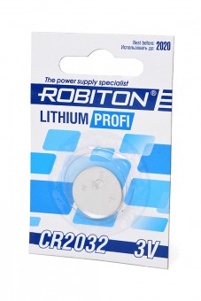 Батарейка ROBITON PROFI R-CR2032-BL1 CR2032 BL1