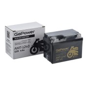 Мото аккумулятор GoPower 12V 4Ah RS 12-04
