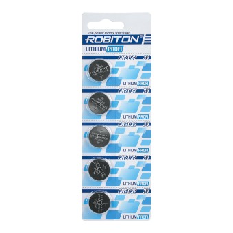 Батарейка ROBITON PROFI R-CR2032-BL5