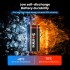 Аккумулятор  Li-Ion Soshine 16340P - 3,7 V - 700 mAh USB C  (4-ре аккумулятора + кабель USB Type-C)