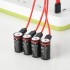 Аккумулятор  Li-Ion Soshine 16340P - 3,7 V - 700 mAh USB C  (4-ре аккумулятора + кабель USB Type-C)