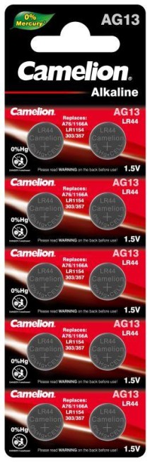 Батарейка Camelion AG13-BP10(0%Hg) AG 13 357 BL10