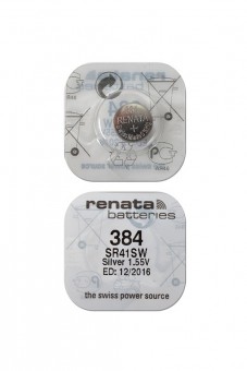 Батарейка Renata R 384 (SR 41 SW)