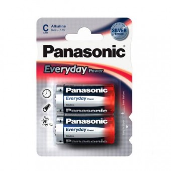 Батарейка Panasonic Everyday Power LR14EPS/2BP LR14 BL2