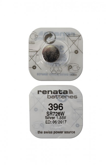 Батарейка Renata R 396 (SR 726 W)