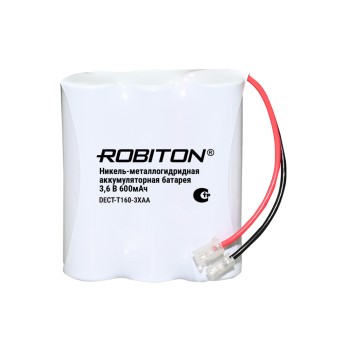 Аккумулятор ROBITON DECT-T160-3XAA NI-MH 3.6В 600 mah Аккумулятор ROBITON DECT-T160-3XAA NI-MH 3.6В 600 mah