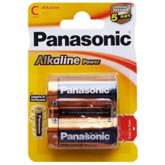 Батарейка Panasonic Alkaline Power LR14APB/2BP LR14 BL2