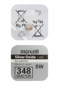 Батарейка MAXELL SR421SW   348  S421L