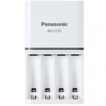 Зарядное устройство Panasonic eneloop BQ-CC55E WHITE Smart&Quick Charger  BL1