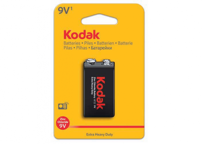 Батарейка Kodak Extra Heavy Duty 6F22 BL1
