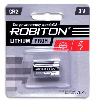 Батарейка ROBITON PROFI R-CR2-BL1 CR2 (6206) BL1