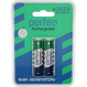 Аккумулятор Perfeo AA HR6 2400mah BL2 