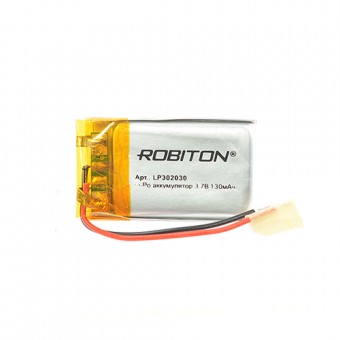 Аккумулятор ROBITON LP302030 3.7В 130мАч PK1