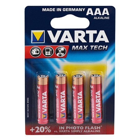 Батарейка VARTA MAX LR03 TECH 4703 BL4