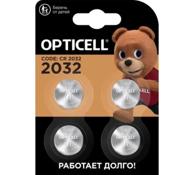 Батарейка OPTICELL SPECIALTY CR2032 BL4 6032 3v
