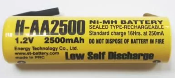 Аккумулятор Energy Technology H-AA2500-T