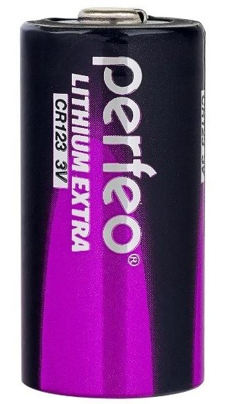 Батарейка Perfeo CR123 SR5 Lithium EXTRA Батарейка Perfeo CR123 SR5 Lithium EXTRA