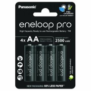 Аккумулятор Panasonic eneloop pro BK-3HCDE/4BE 2500mAh AA  BL4, упаковка 4 шт.
