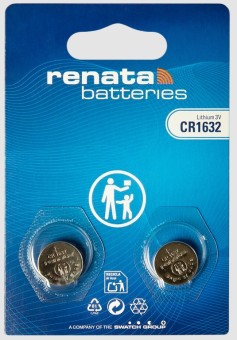 Батарейка RENATA CR1632 BL2 Батарейка RENATA CR1632 BL2