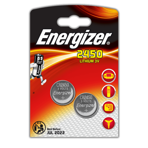 Батарейка Energizer CR2450 BL2