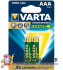 Аккумулятор VARTA PROFESSIONAL ACCU 5703 AAA 1000mAh  BL2, упаковка 2 шт.