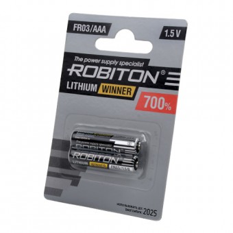 Батарейка ROBITON WINNER R-FR03-BL2 FR03 BL2