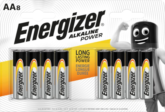 Батарейка Energizer Alkaline Power LR6 BL8 