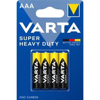 Батарейка VARTA SUPER HEAVY DUTY 2003 R03 BL4 