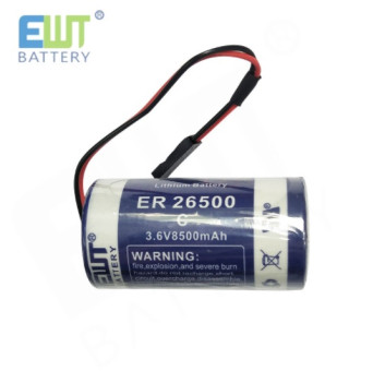 Батарейка EWT ER-26500/C1 с коннектором Dupont 2P