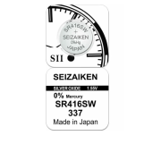 Батарейка SEIZAIKEN 337 (SR416SW) Silver Oxide 1.55V