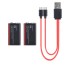 Аккумуляторы комплект крона 2 штуки Li-ion Soshine 9 V - 500 mAh USB Type-C порт и индикатором уровня заряда