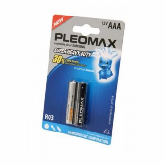 Батарейка PLEOMAX R03 BL2