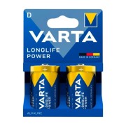 Батарейка VARTA LONGLIFE POWER LR20 4920 D BL2, упаковка 2 шт.