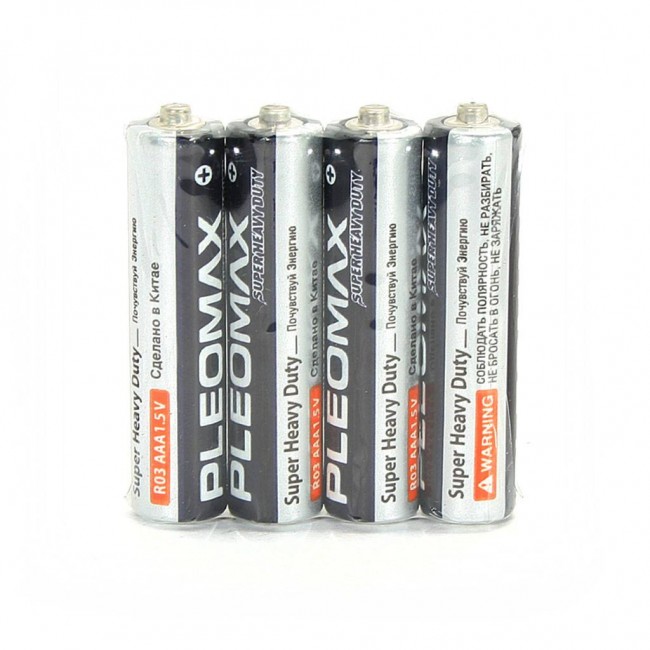 Батарейка PLEOMAX R03 SR4. в упак 48 шт