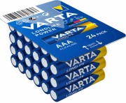 Батарейка VARTA LONGLIFE POWER 4103 LR03 AAA, в упаковке 24 шт  
