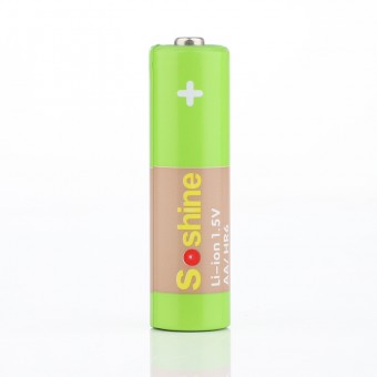 Аккумулятор Soshine AA / HR6 Li-ion 1.5 V 2200 mWh (1000 мАч)*