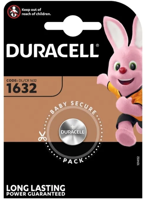 Батарейка DURACELL CR1632 BL1