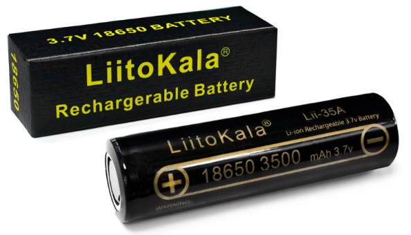 Аккумулятор LiitoKala Lii-35A (18650 3.7V 3500mAh)